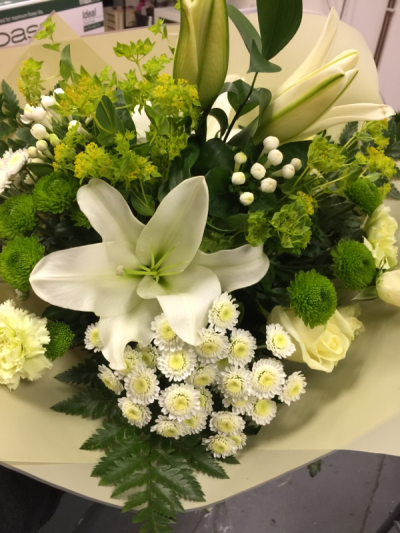 Pure Elegance - A timeless bouquet in crisp, fresh shades, offering a classic and sophisticated gift for any occasion.