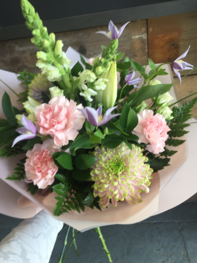 Pastel Breeze - A graceful bouquet in delicate pastel shades, thoughtfully arranged to bring beauty and joy.